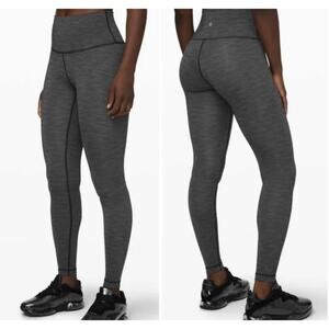 Lululemon Wunder Under Leggings LW5C15S Women's 6 High Rise Yoga Gym Athletic